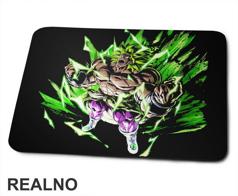 Scream - Broly - Goku - Dragon Ball - Podloga za miš