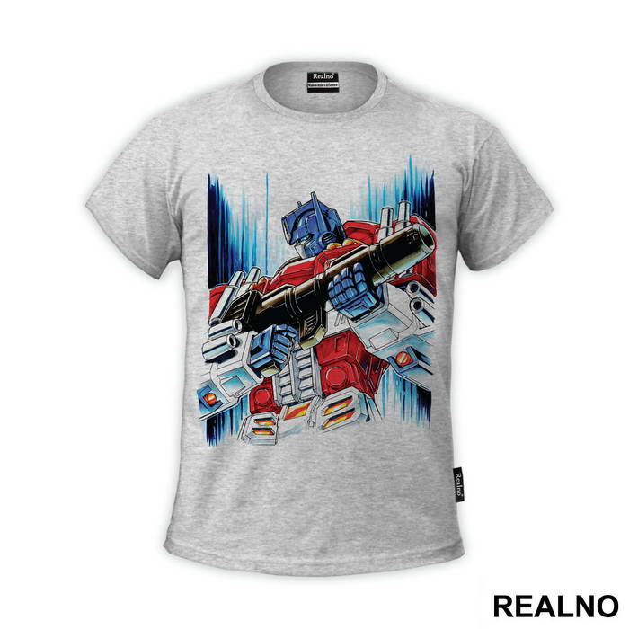 Optimus Prime Ready For Action - Transformers - Majica
