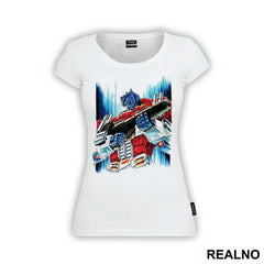 Optimus Prime Ready For Action - Transformers - Majica
