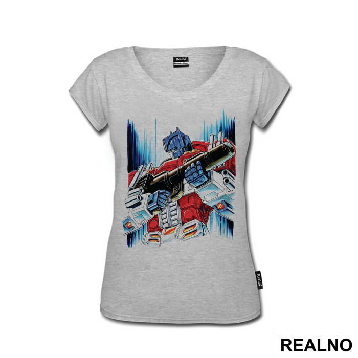 Optimus Prime Ready For Action - Transformers - Majica