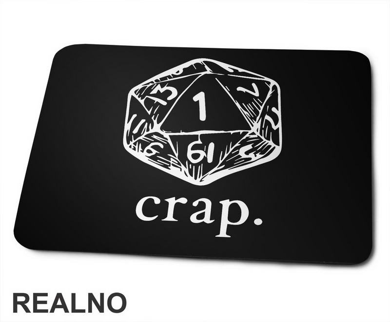 Crap - D&D - Dungeons And Dragons - Podloga za miš