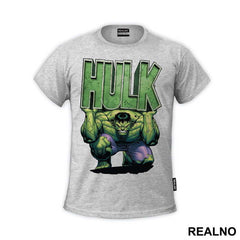 Holding Stone Text - Hulk - Avengers