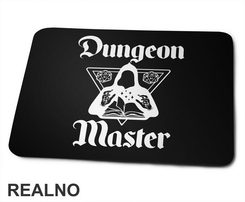 Dungeon Master - Book - D&D - Dungeons And Dragons - Podloga za miš