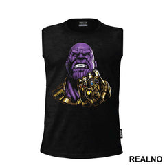 Looking Down With The Infinity Gauntlet - Thanos - Avengers