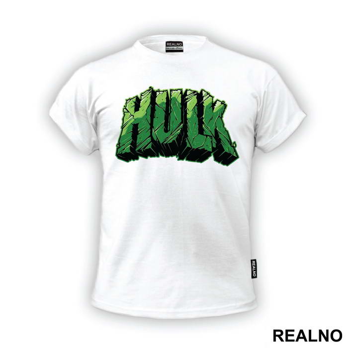 Green Text Logo - Hulk - Avengers