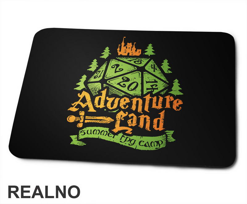 Adventure Land - D&D - Dungeons And Dragons - Podloga za miš