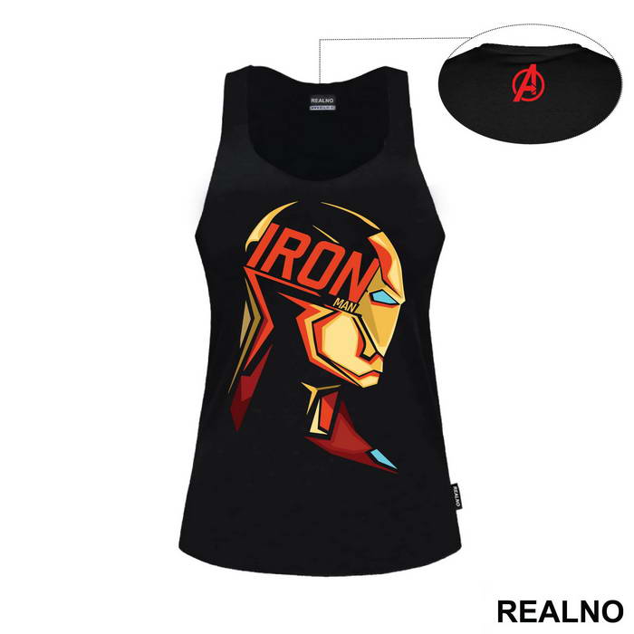Polygonal Portrait - Iron Man - Avengers