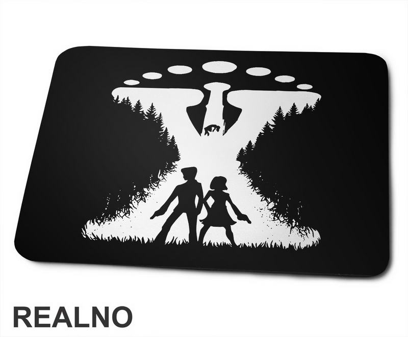 Forest - Mulder And Scully - The X Files - Podloga za miš
