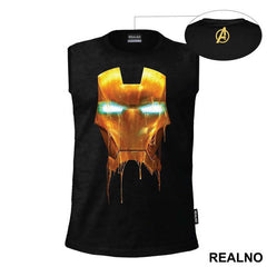 Golden Mask Dripping - Iron Man - Avengers