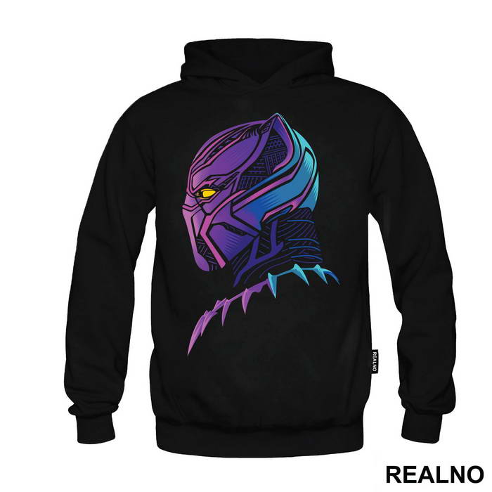 Retro Light  - Side Profile - Black Panther - Avengers