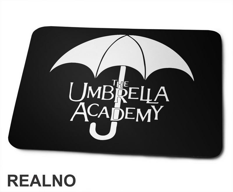 Logo - Letters - The Umbrella Academy - Podloga za miš