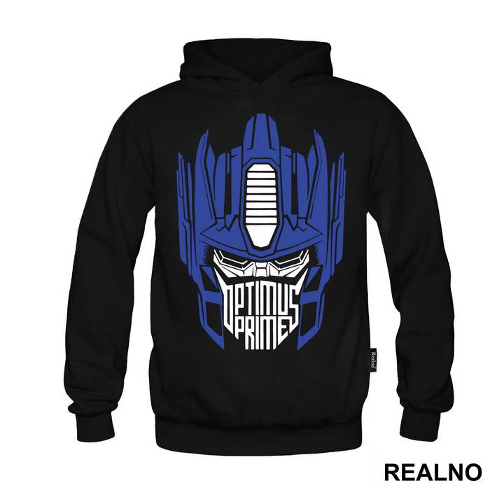 Optimus Prime Head Text - Transformers - Majica