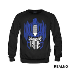 Optimus Prime Head Text - Transformers - Majica