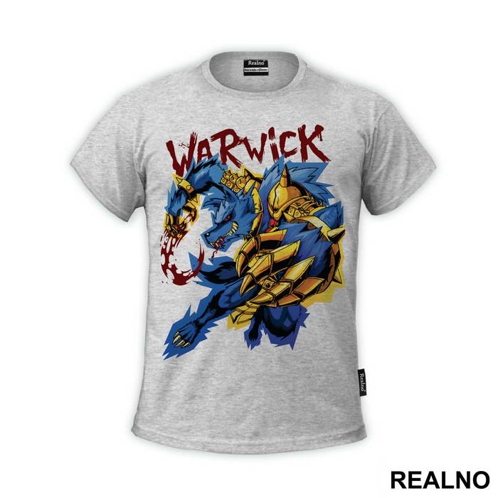 Warwick - The Blood Hunter - Classic Skin - League Of Legends - Majica
