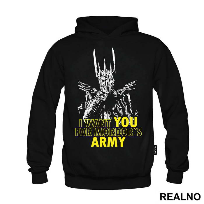 I Want You For Mordor's Army - Lord Of The Rings - LOTR