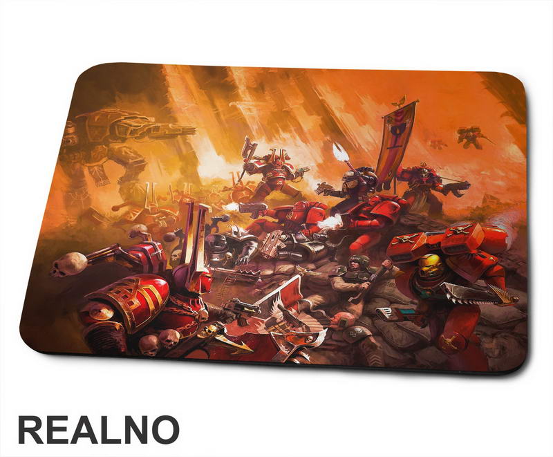 Blood Angels Standing - Warhammer 40k - Games - Podloga za miš
