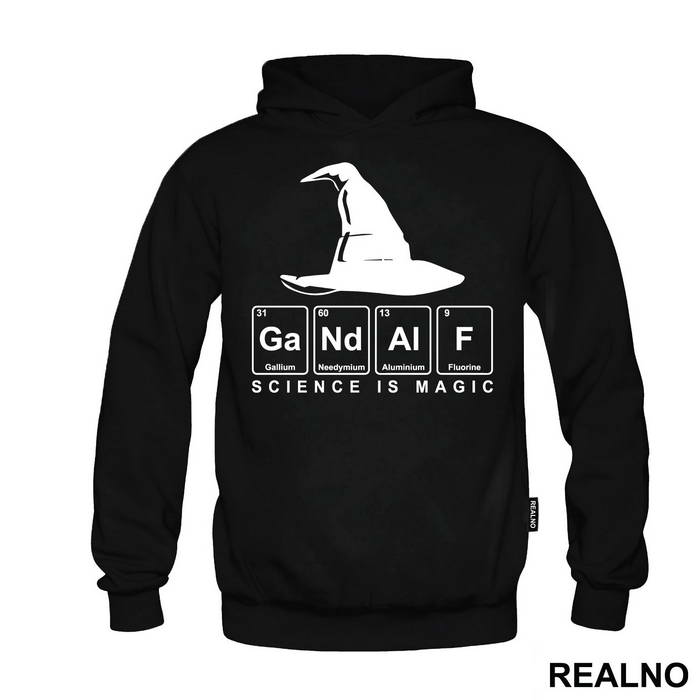 Gandalf - Science Is Magic - Lord Of The Rings - LOTR