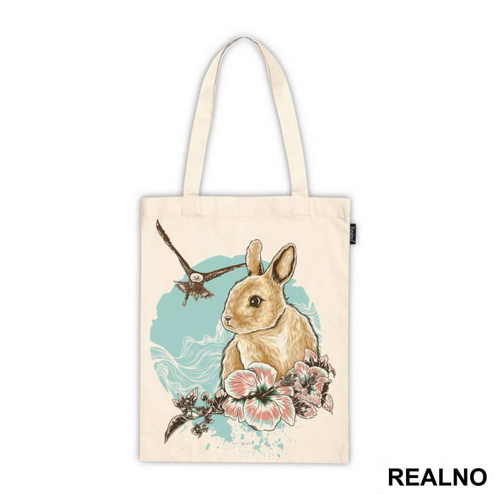 Be Careful Cute Bunny Eagle Is Watching - Art - Majica