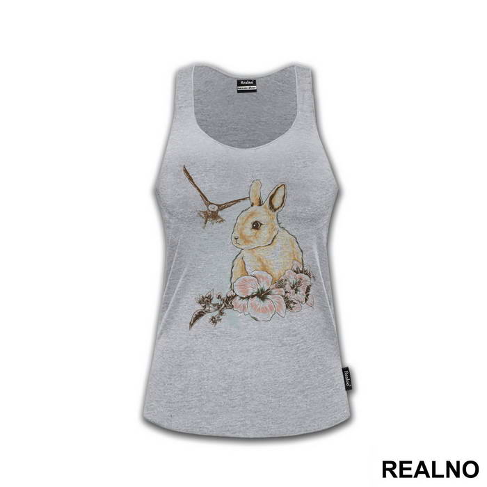 Be Careful Cute Bunny Eagle Is Watching - Art - Majica