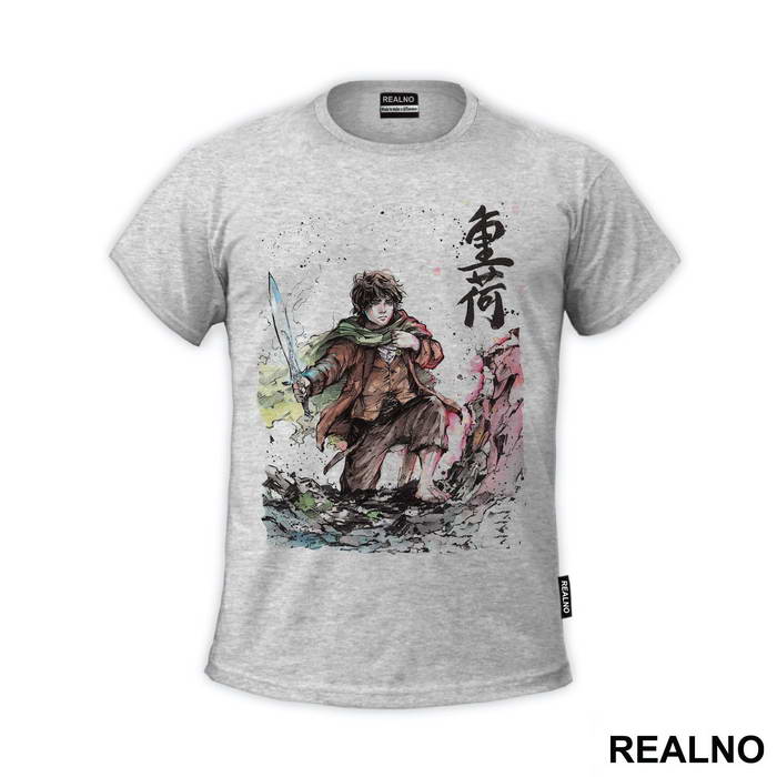 Frodo Baggins In A Battle - Lord Of The Rings - LOTR
