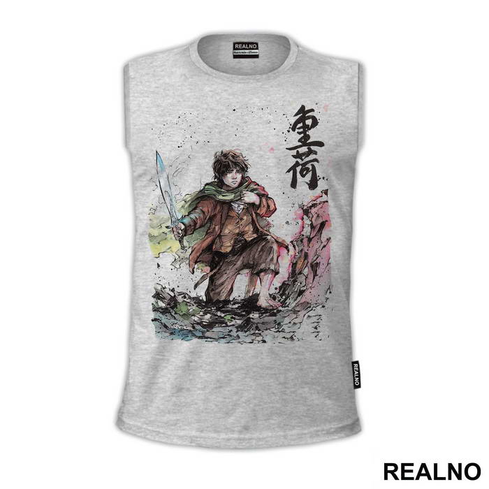 Frodo Baggins In A Battle - Lord Of The Rings - LOTR