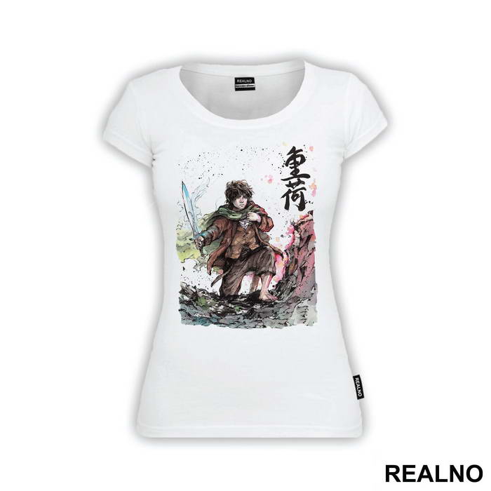 Frodo Baggins In A Battle - Lord Of The Rings - LOTR