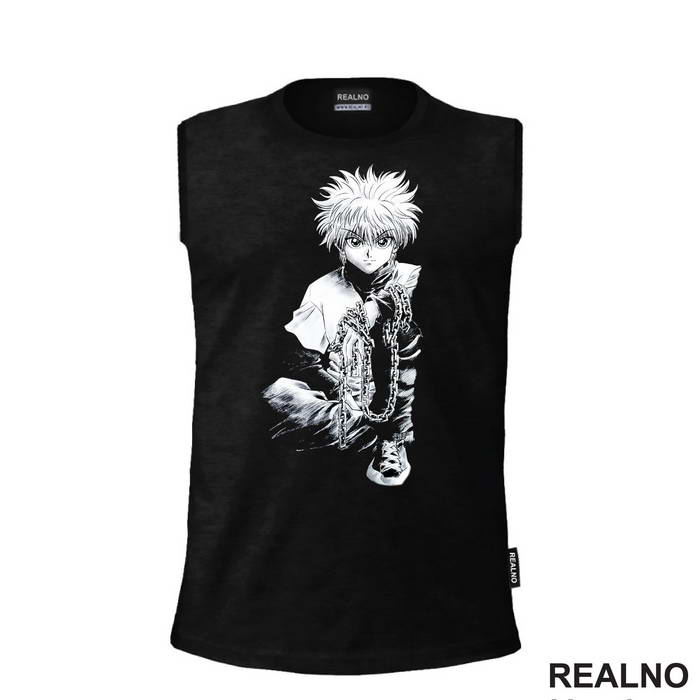 Killua - Sitting - Hunter x Hunter