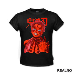 Akaza - Red - Demon Slayer