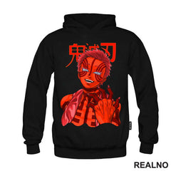 Akaza - Red - Demon Slayer