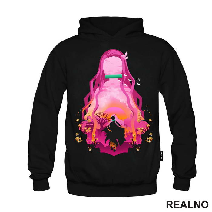 Nezuko Pink - Double Exposure - Demon Slayer