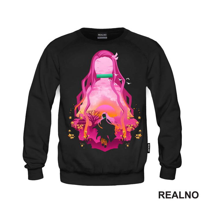 Nezuko Pink - Double Exposure - Demon Slayer