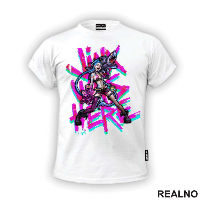 Jinx Was Here - League of Legends - LOL - Arcane