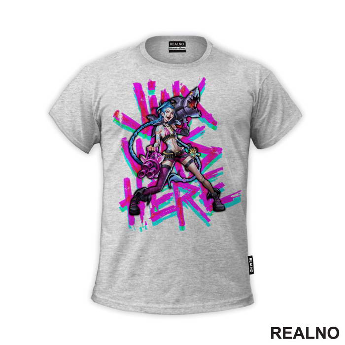 Jinx Was Here - League of Legends - LOL - Arcane