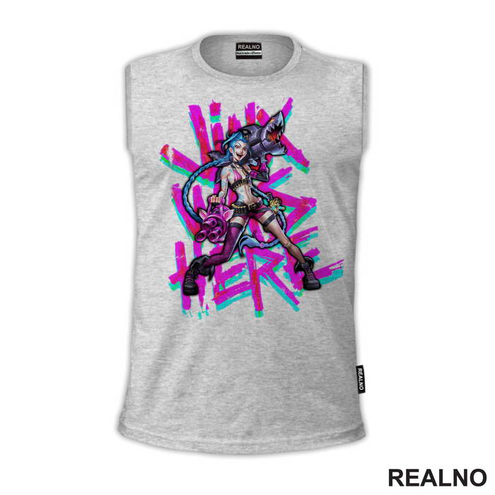 Jinx Was Here - League of Legends - LOL - Arcane