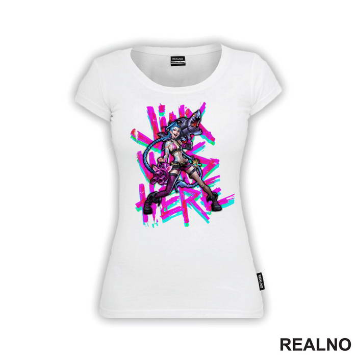 Jinx Was Here - League of Legends - LOL - Arcane