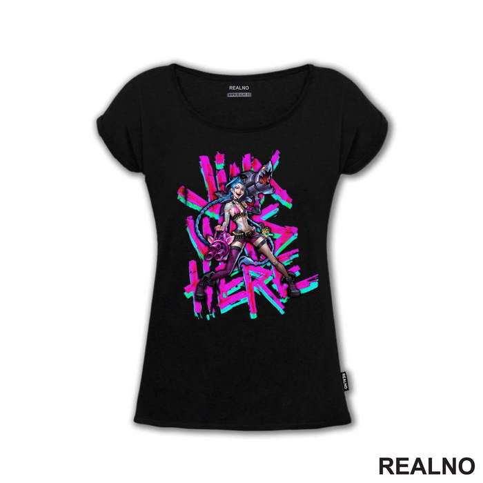 Jinx Was Here - League of Legends - LOL - Arcane