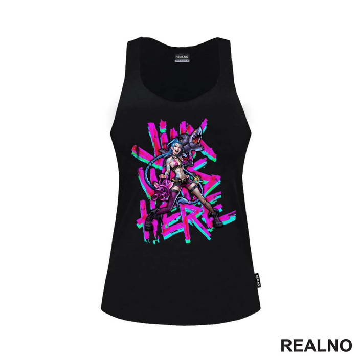 Jinx Was Here - League of Legends - LOL - Arcane