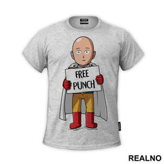 Free Punch - One Punch Man - Majica