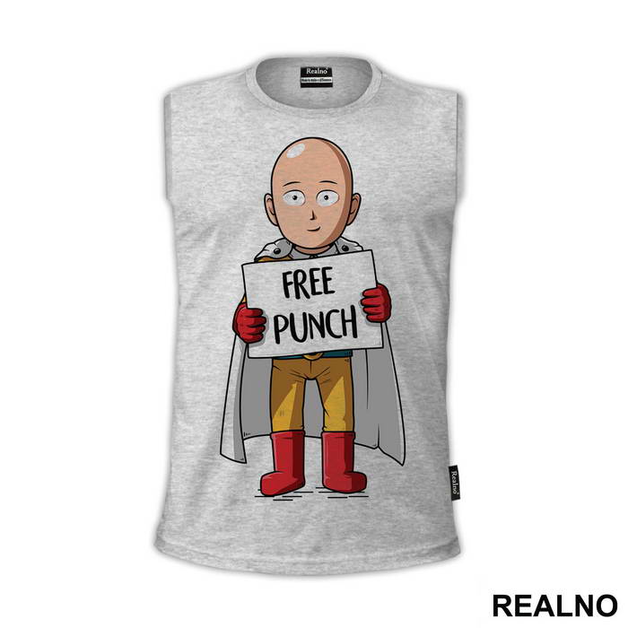 Free Punch - One Punch Man - Majica
