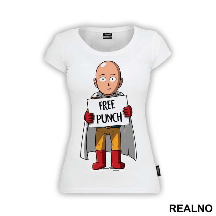 Free Punch - One Punch Man - Majica