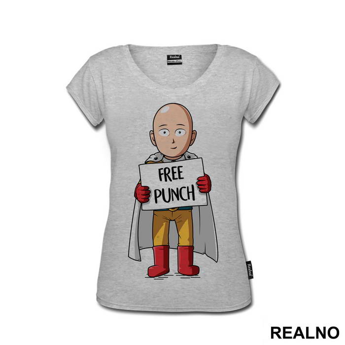 Free Punch - One Punch Man - Majica