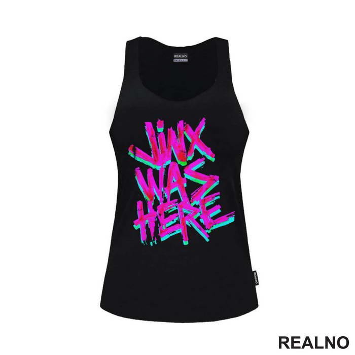 Jinx Was Here - Graffiti - League of Legends - LOL - Arcane