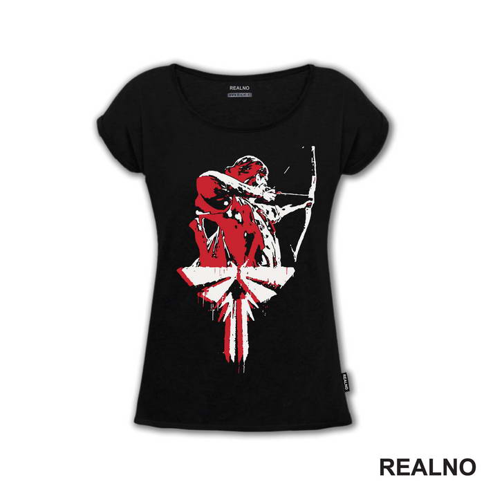 Ellie - Red - Bow And Arrow - The Last Of Us