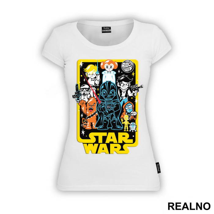 Cartoon - Star Wars - Majica
