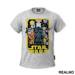Cartoon - Star Wars - Majica