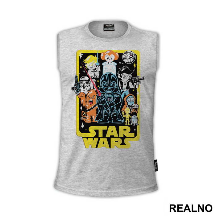Cartoon - Star Wars - Majica