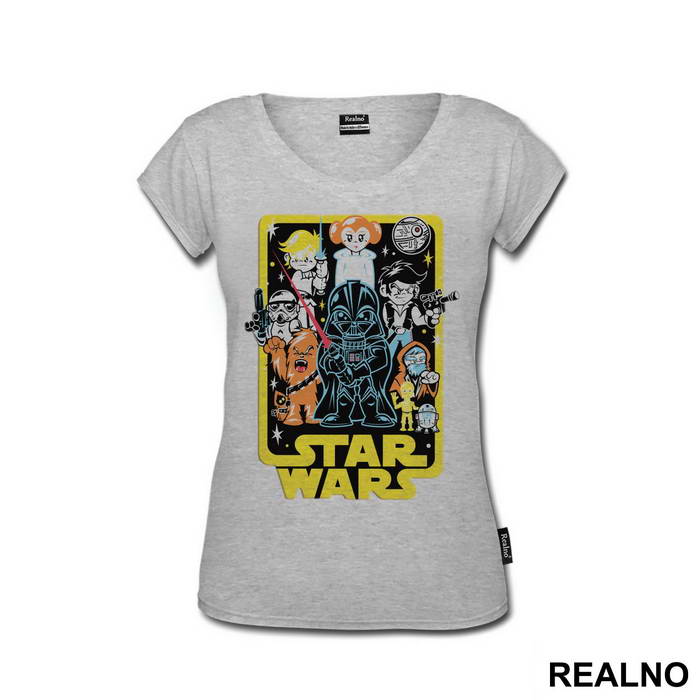 Cartoon - Star Wars - Majica