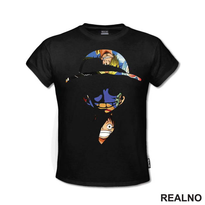 Luffy - Double Exposure - One Piece