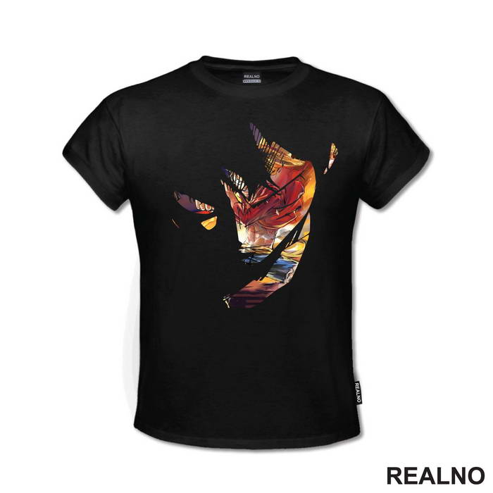 Angry Luffy - Double Exposure - One Piece