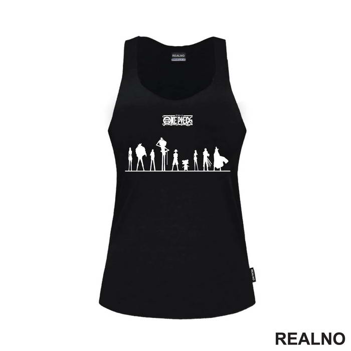 White Silhouettes - One Piece
